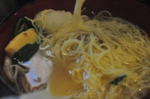 hubby's noodle soup