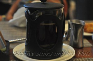 french pressed coffee