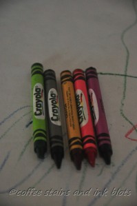 crayons for the kids (and the kids at heart0